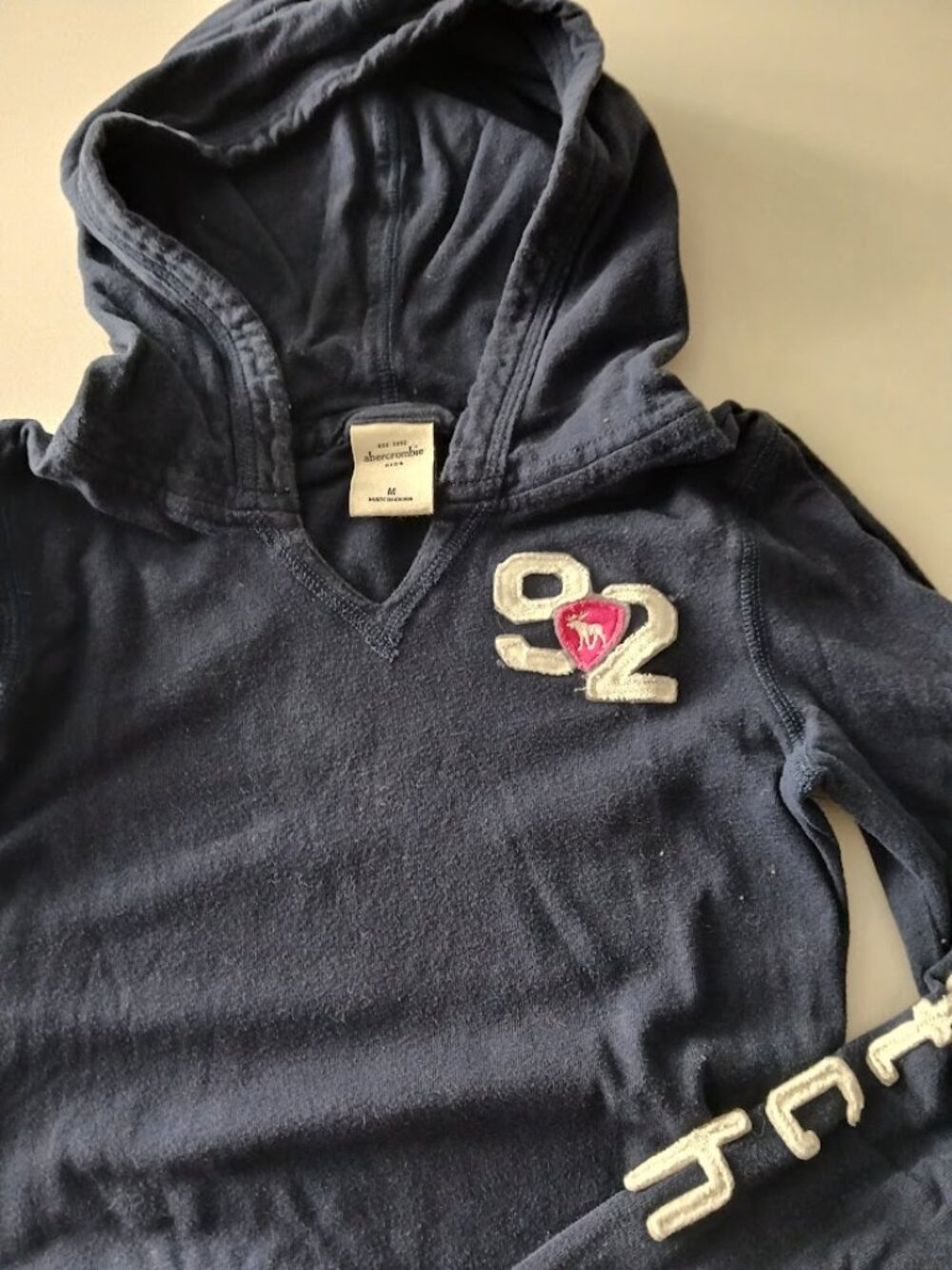 Abercrombie KIDS Navy Blue Hoody - M